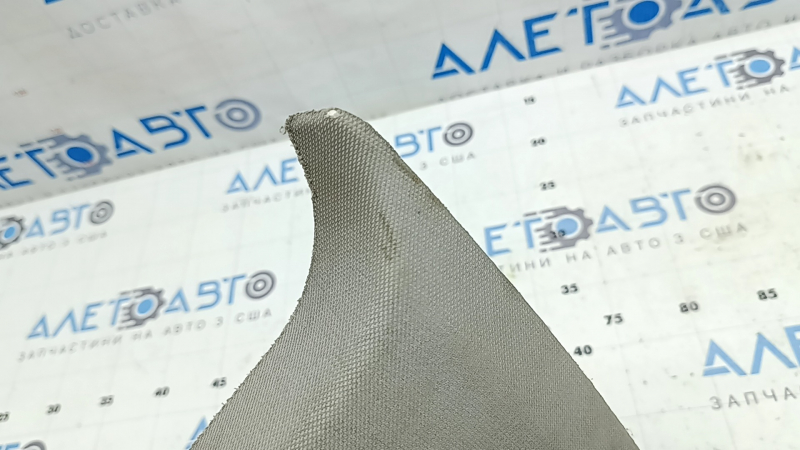 Center pillar trim, upper belt, left, BMW X5 E70 07-13, gray, needs cleaning, taped, worn