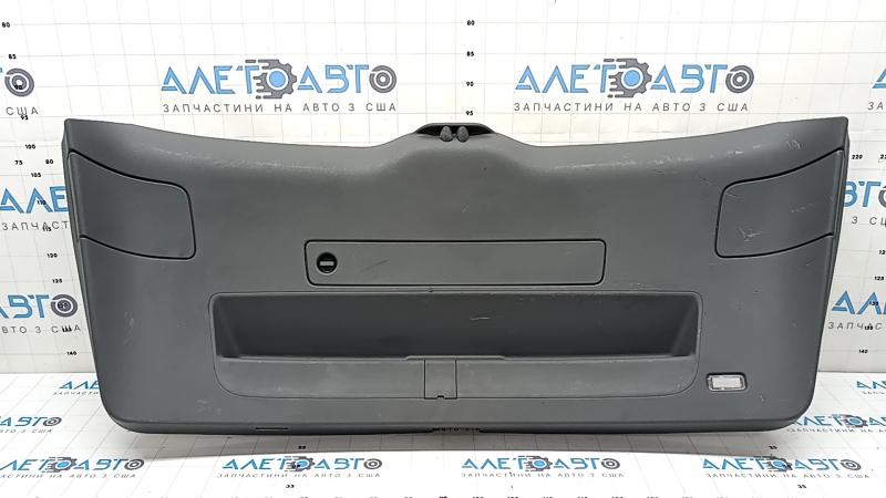 Audi Q5 8R 13-17 lower trunk lid trim, complete, gray, scratches