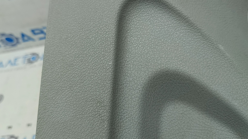 Audi Q5 8R 09-17 passenger seat control trim, gray, scratches, cracks in the fasteners