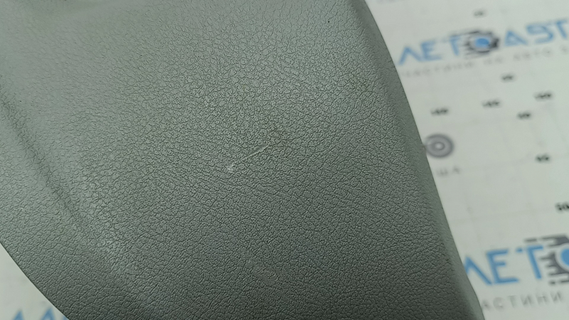 Audi Q5 8R 09-17 passenger seat control trim, gray, scratches, cracks in the fasteners