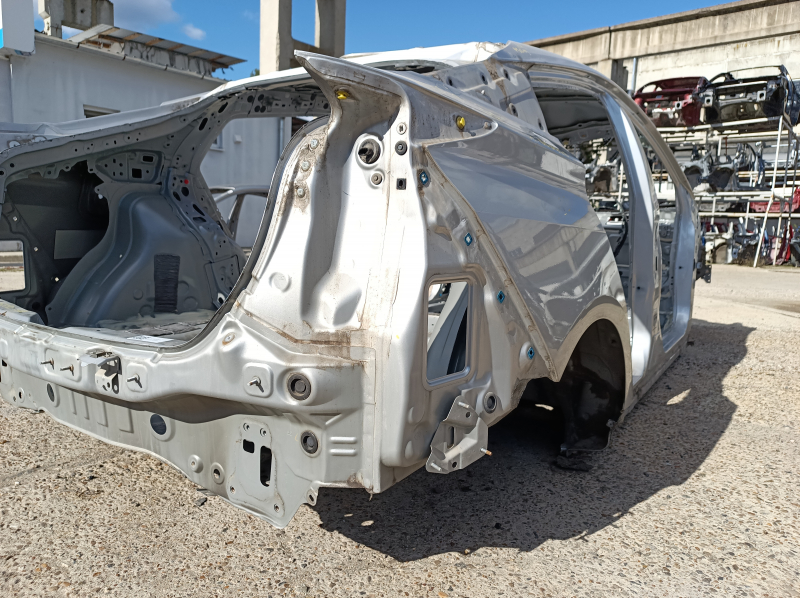 Rear right quarter wing for Toyota Prius 50 19-22 with BSM on the body, silver, bumpers