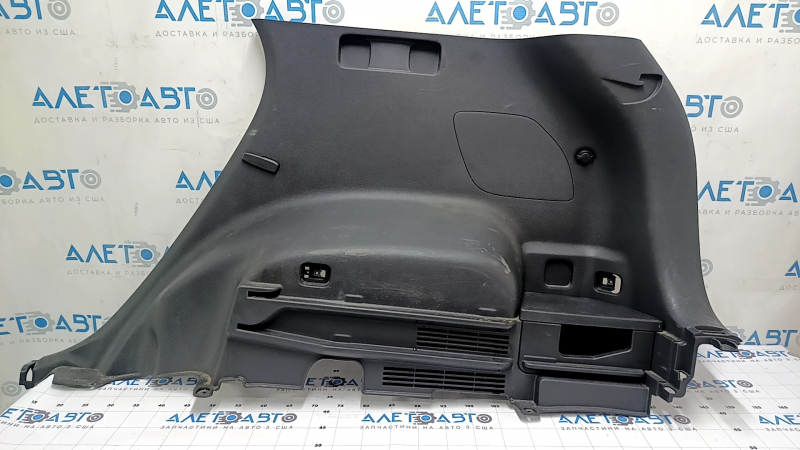 Right arch trim for Hyundai Tucson 16-21, black, without subwoofer, scratches