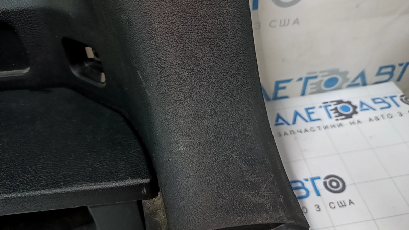 Right arch trim for Hyundai Tucson 16-21, black, without subwoofer, scratches