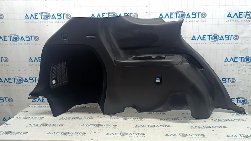 Left arch trim Mazda CX-9 16-16 black, without speaker, scratches, worn