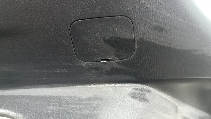 Left arch trim Mazda CX-9 16-16 black, without speaker, scratches, worn