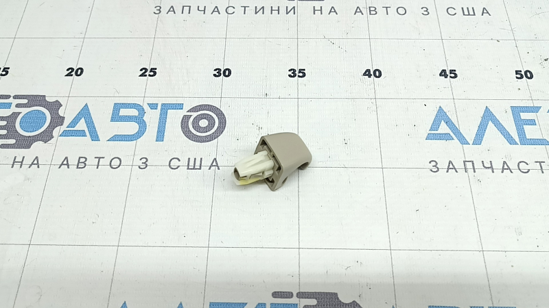 Lexus RX300 RX330 RX350 RX400h 04-09 passenger sun visor mounting hook, beige, for sunroof
