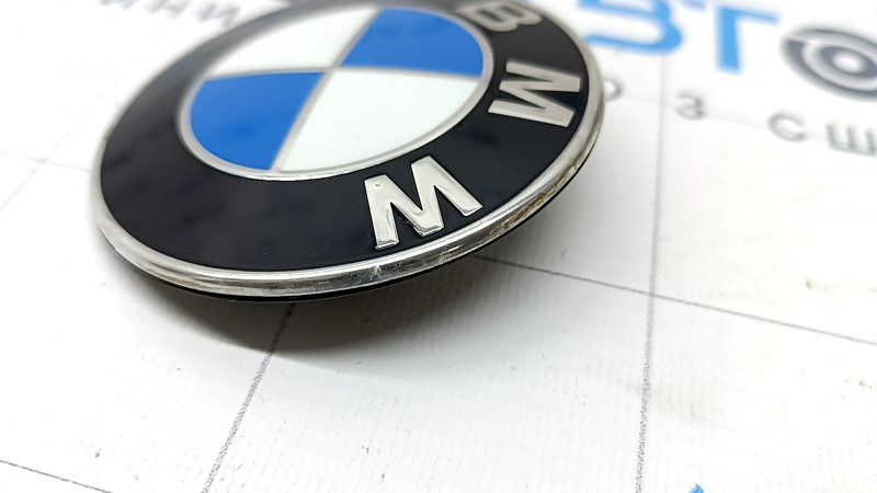 BMW X5 G05 19-24 Hood Emblem, Polished