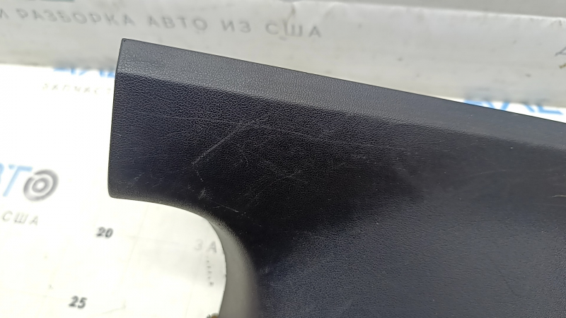 Tesla Model 3 18 rear right door sill trim - black, scratches