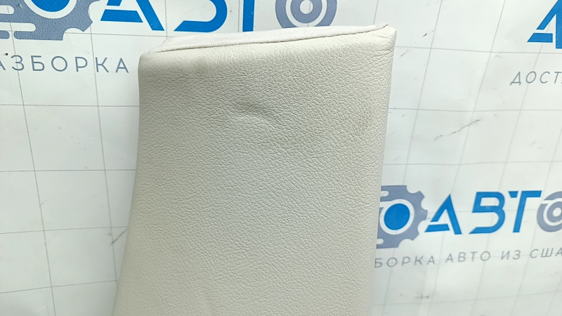 Right rear seat side panel for BMW X3 F25 11-17, Elfenbein-weiss leather, dry-cleanable