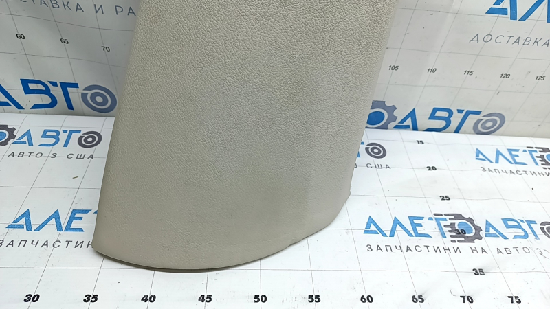 Right rear seat side panel for BMW X3 F25 11-17, Elfenbein-weiss leather, dry-cleanable