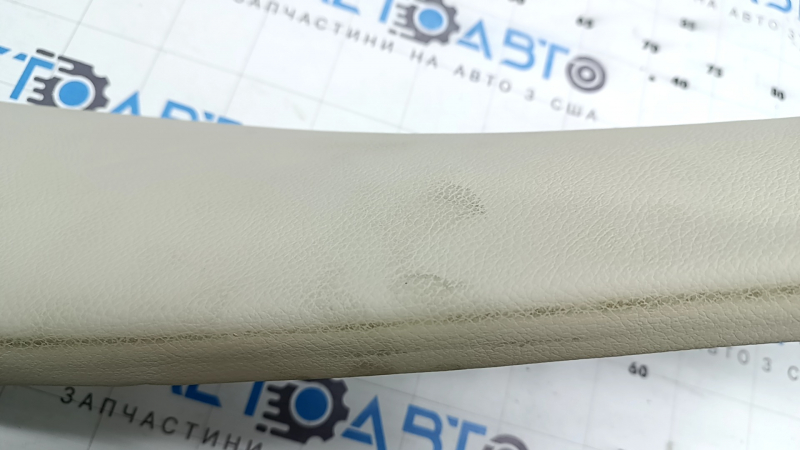 Right rear seat side panel for BMW X3 F25 11-17, Elfenbein-weiss leather, dry-cleanable
