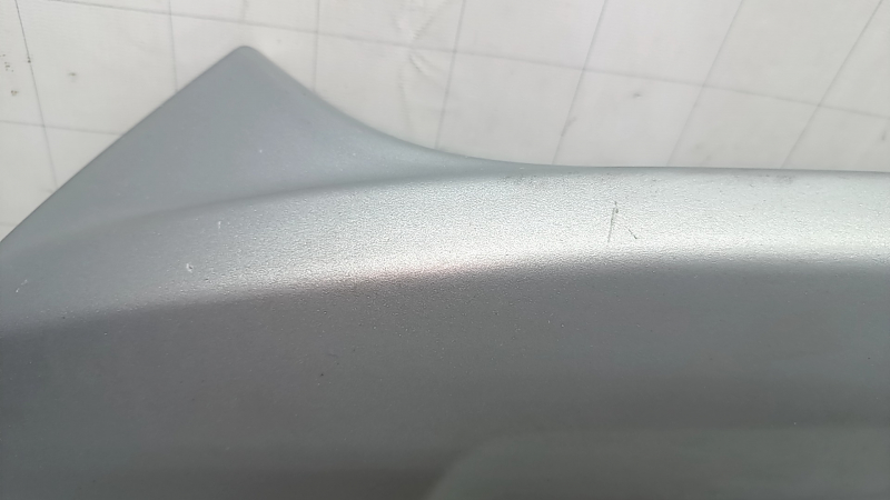 Ford Escape MK3 17-19 front bumper lip trim, silver, scratches