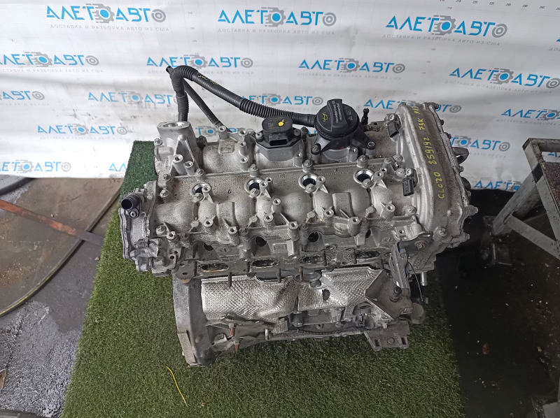 Mercedes GLC 300 20-22 M264 E20 DEH LA 73k engine, water damage, emulsion, seized, for parts