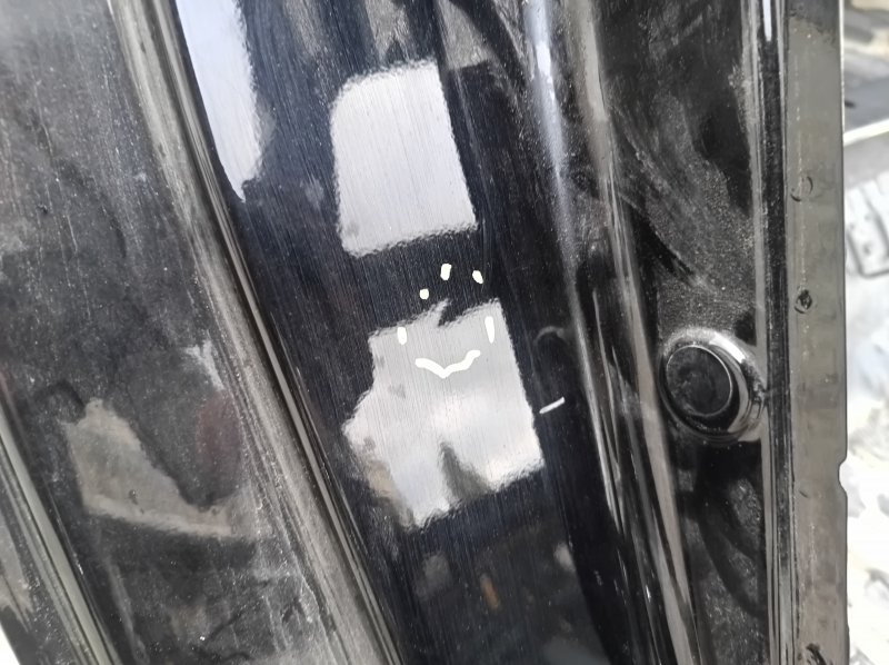 Black quarter wing, rear right, Honda Accord 23-24, on the body, bumps, dents