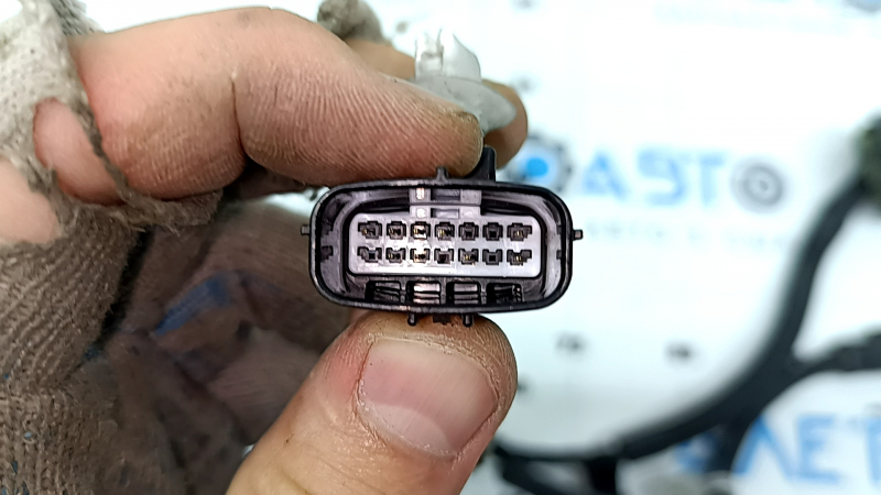 Toyota Prius 50 19-22 rear bumper wiring for BSM and keyless antenna