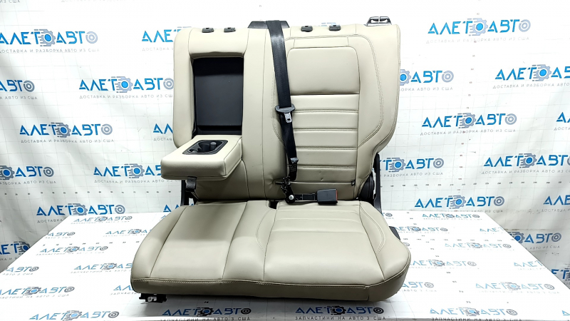 Rear seats, row 2, left, Ford Escape MK3 17-19, gray leather