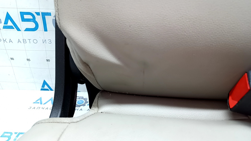 Rear seats, row 2, left, Ford Escape MK3 17-19, gray leather