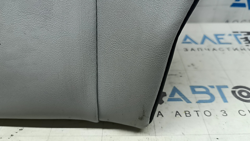 Rear row of seats, 2nd row, upper part, left, Toyota Prius 50 21-22, black and gray leather, dry cleanable