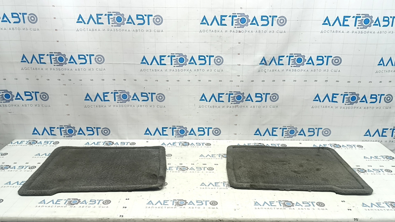 Set of floor mats for Toyota Prius 50, 16-22, gray cloth, dry-cleanable