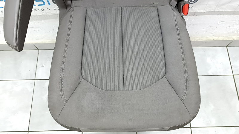 Rear seats, 2nd row, right, Chrysler Pacifica 17-20, manual, cloth, brown