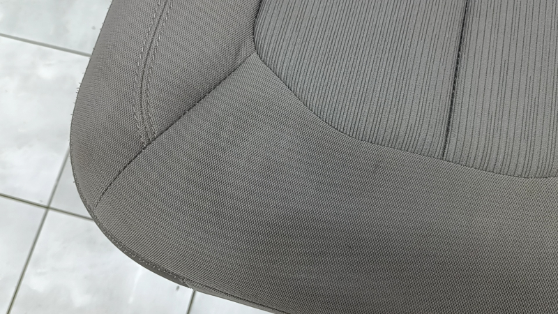 Rear seats, 2nd row, right, Chrysler Pacifica 17-20, manual, cloth, brown