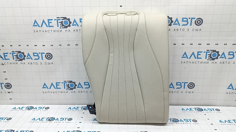 Right rear seat backrest for Mercedes W213 E 17-23, beige leather, ready to clean