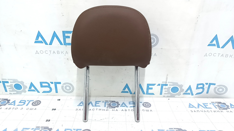 Rear right headrest for Audi Q5 80A 21-24, brown leather, dry-cleanable