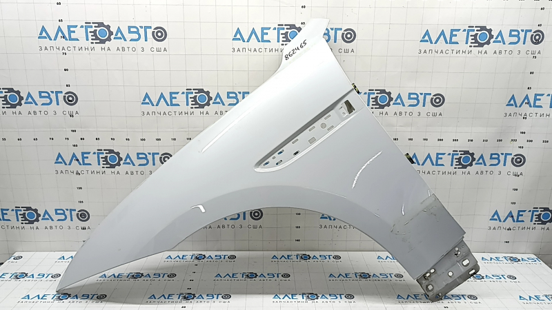 Front left wing for Jaguar F-Pace X761 17-25 aluminum, white 1AA, with brackets