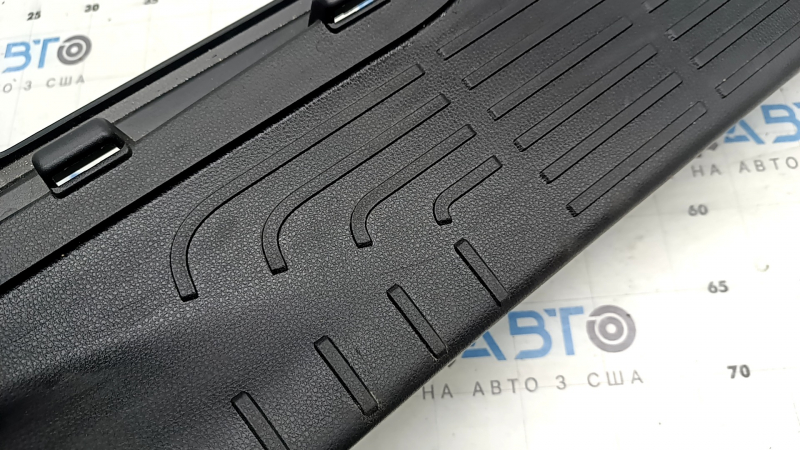 Rear right door sill trim for Toyota Highlander 20-25, black, hybrid