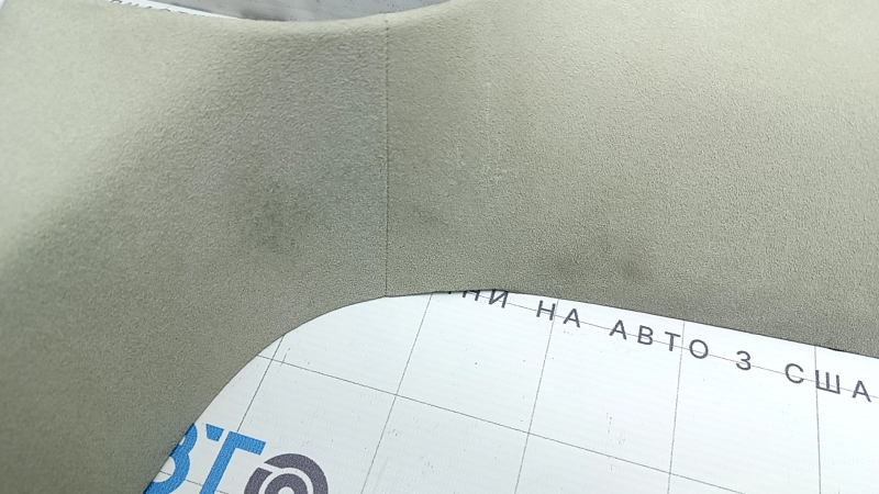 Tesla Model X 16-21 inner lower rear left door trim, Alcantara beige, dry-cleanable