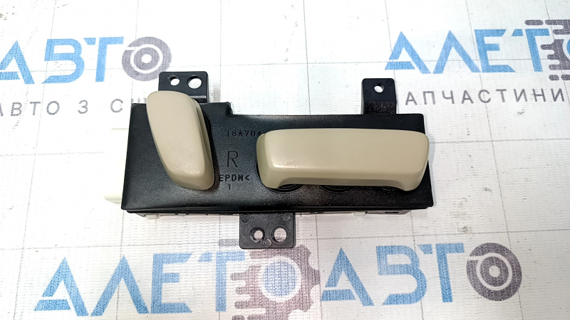 Driver's seat control for Toyota Camry v50 12-14 USA, beige, with buttons