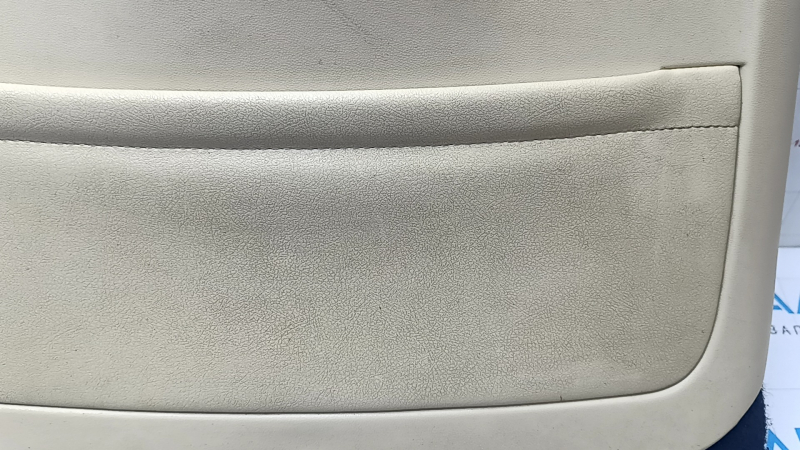 Rear passenger seat trim for Toyota Avalon 2013-2018, beige, scratches, needs cleaning