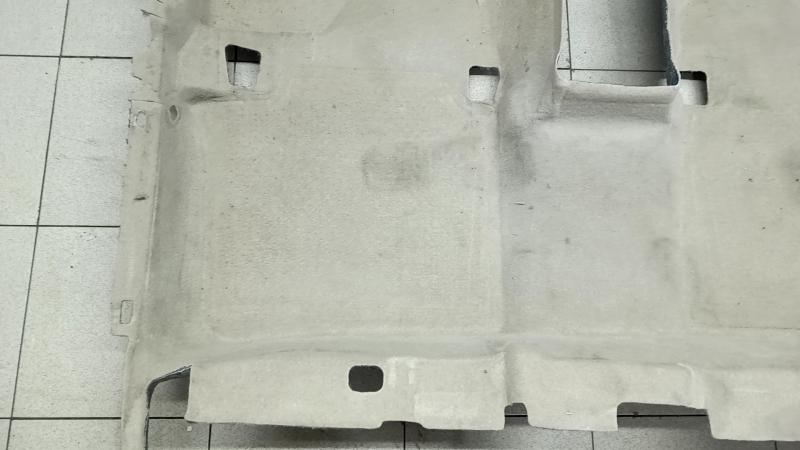 Second-row floor covering for Toyota Camry v50 12-14 USA beige, dry-cleanable