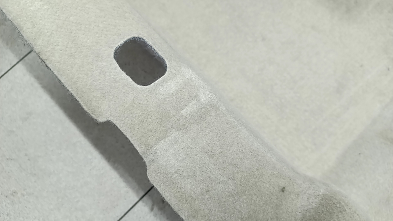Second-row floor covering for Toyota Camry v50 12-14 USA beige, dry-cleanable