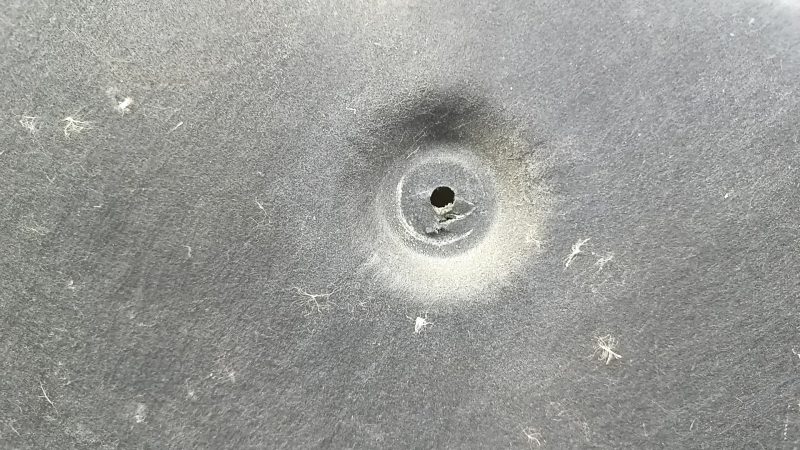 Toyota Camry V50 12-14 usa hood insulation, tears, creases