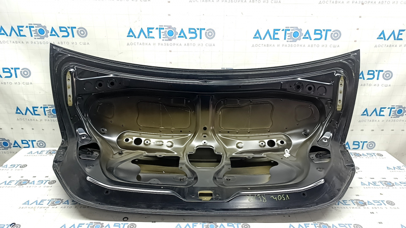 Toyota Camry V50 12-14 USA XLE trunk lid, black 218, under spoiler, scratches