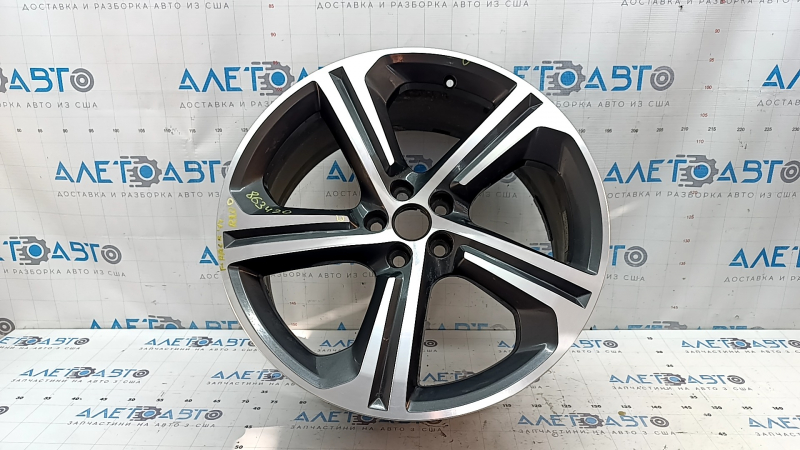 Wheel R20 x 8.5J ET45 Jaguar F-Pace X761 17-25 Blade style, chrome with dark gray, light curb