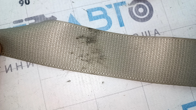 Rear right seat belt for Toyota Camry v50 12-14 USA, beige, dry cleanable