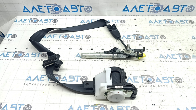 Driver's seat belt with tensioner Honda CRV 23- HEV black