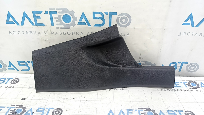Rear right door sill trim for Ford Fusion mk5 17-20, black, scratches, broken mount