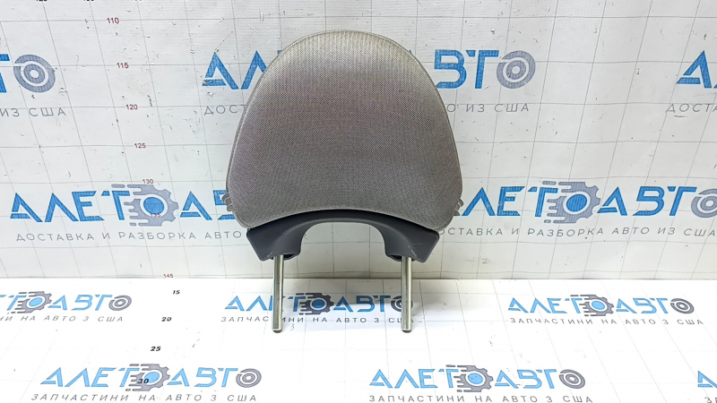 Honda CRZ 11-12 passenger seat headrest, gray cloth, scratches on plastic