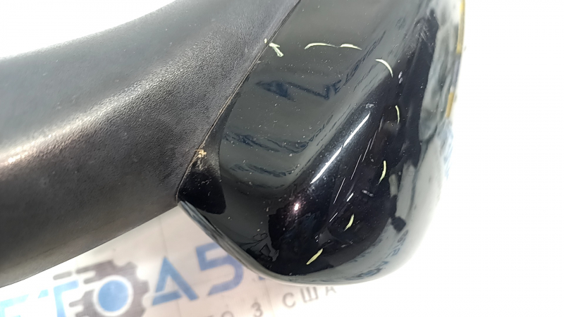 Right side mirror assembly for Ford Fusion mk5 19-20, 5 pins, heated, BSM, blue, scratches