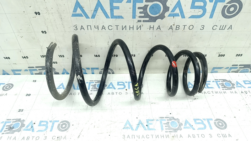 Rear left spring for Toyota Camry V50 12-14 USA XLE, red stiffness, 2 purple