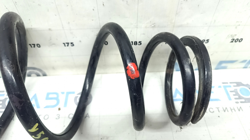 Rear left spring for Toyota Camry V50 12-14 USA XLE, red stiffness, 2 purple