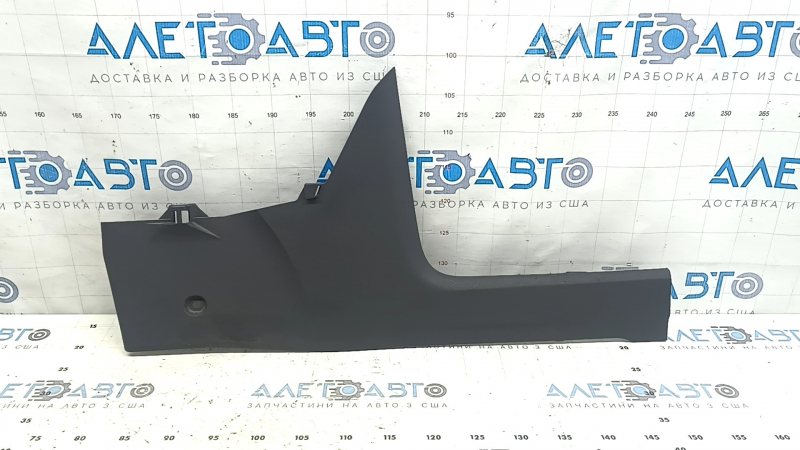 Left side center console trim for Toyota Sienna 21-24, dark gray, scratches