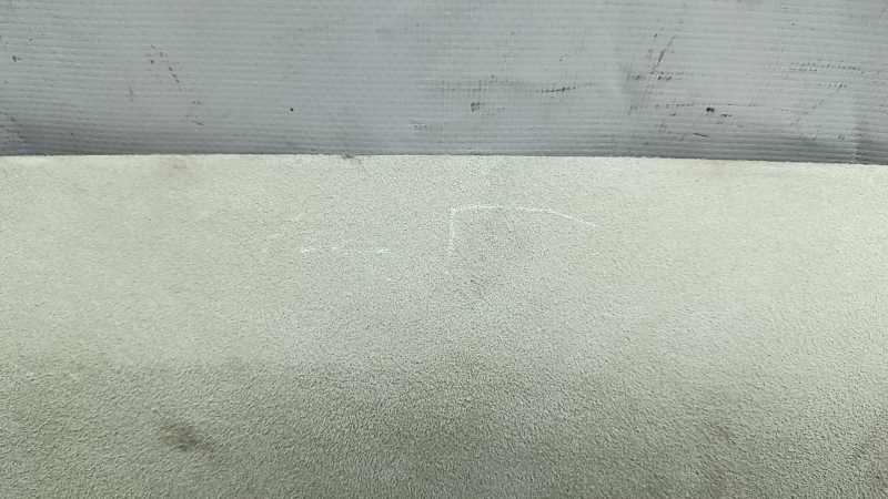 Tesla Model X 16-21 right front pillar trim, beige Alcantara, dry cleanable, scratches, broken mount