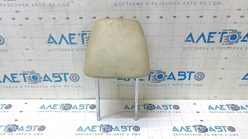 Passenger seat headrest for VW Passat b7 12-15 USA, beige leather, dry-cleanable