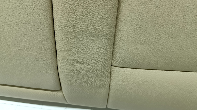BMW 5 F10 14-16 rear left seat back, beige Venetobeige leather, worn armrest, dents on the leather, dry cleanable