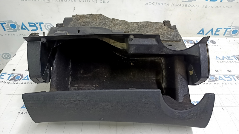 Mercedes C-class W205 15-21 black glove compartment, 2 parts, scratches, water contact