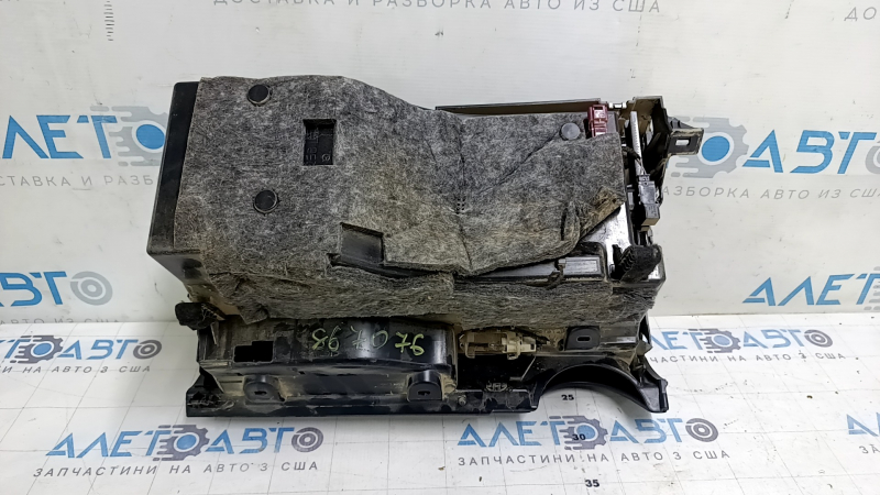 Mercedes C-class W205 15-21 black glove compartment, 2 parts, scratches, water contact